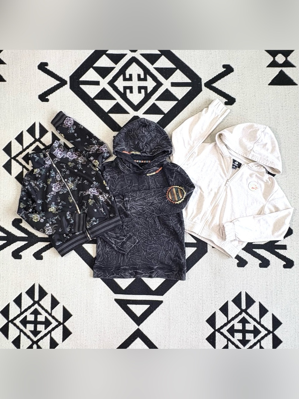 Girls Bundle of Hoodies & Jacket Size Medium